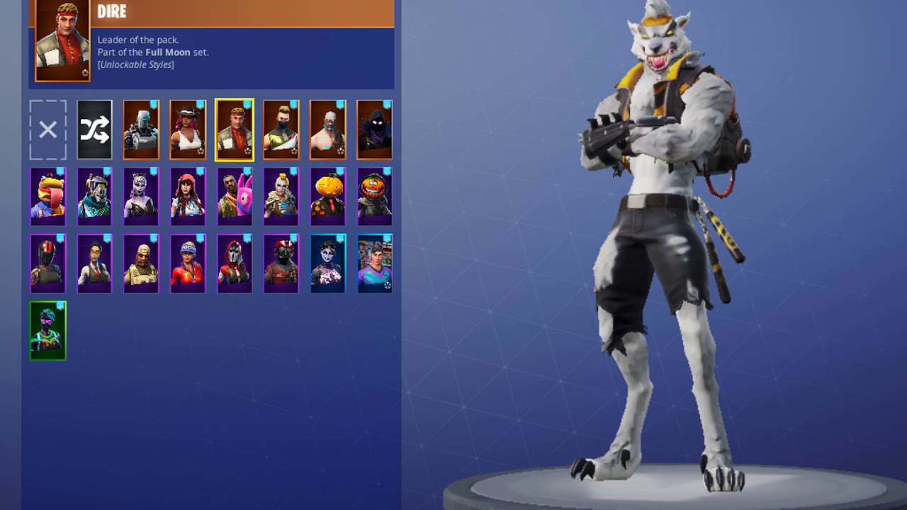 My locker skin pick axe and backblings and gliders