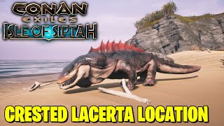 WHERE TO FIND CRESTED LACERTA IN CONAN EXILES ISLES OF SIPTAH