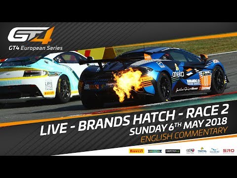 GT4 European Series - Brands Hatch - Race 2 - LIVE - ENGLISH