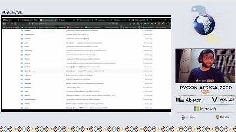 Nikhil Maan - Lightning Talk || PyCon Africa 2020