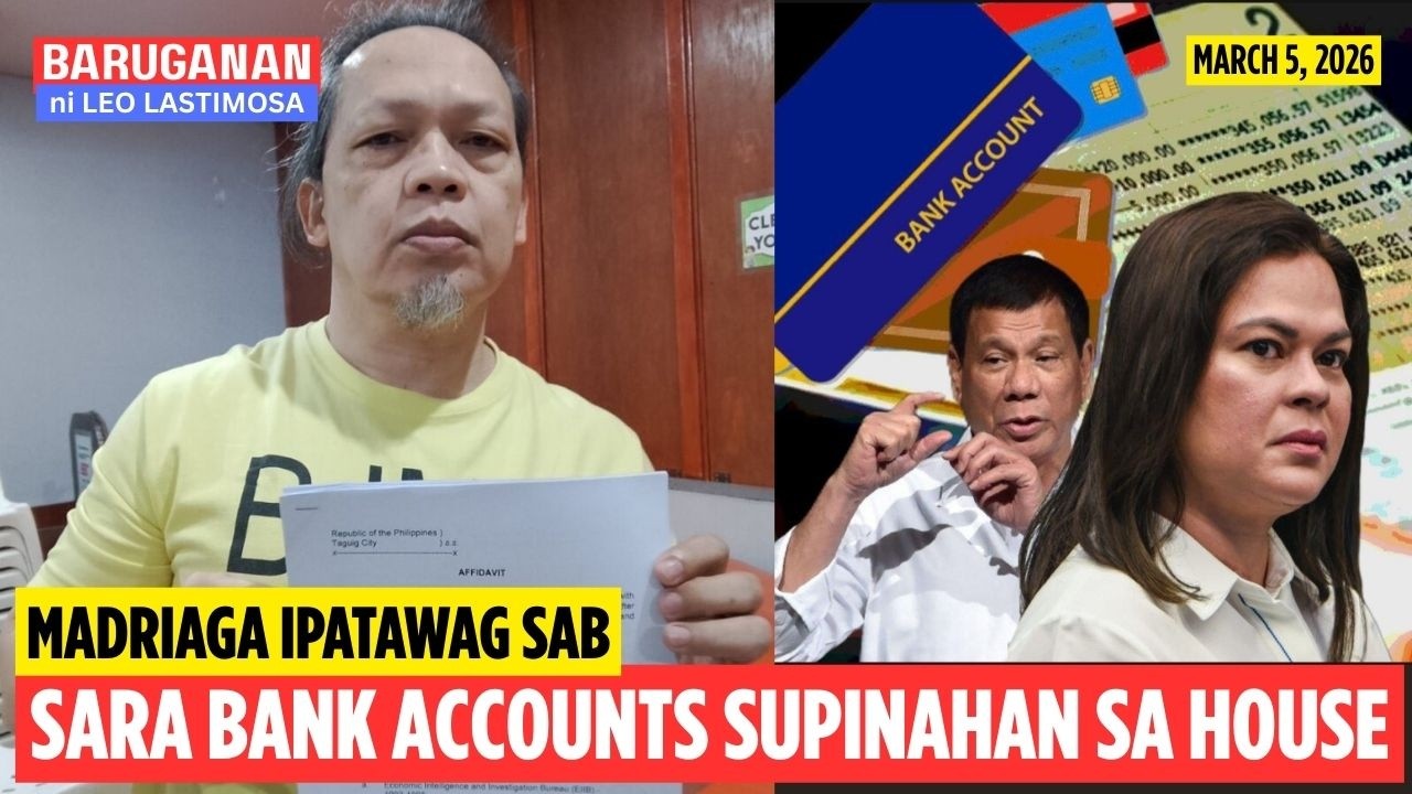 Baruganan ni Leo Lastimosa | March 5, 2026