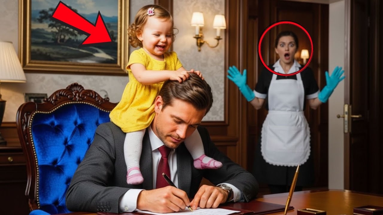 Bebelușul menajerei plângea mereu cu străinii… dar s-a agățat de milionar...