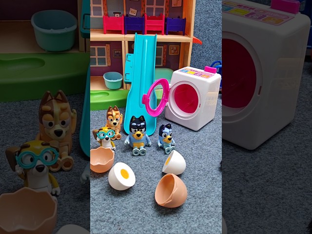 Satisfying with Unboxing & Review Bluey Playset Toy ASMR #toys #bluey #asmr