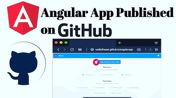 4  Angular app published on GitHub  Host angular Project GitHub Pages   don