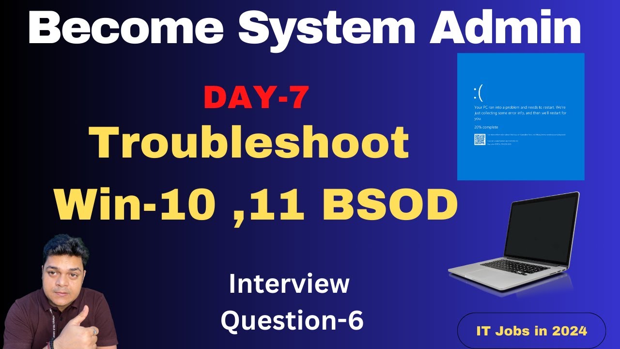 ⁣❤❤How to fix  Windows 10/11 Blue Screen Error 100% Solution ! Clean boot , MRT.❤❤