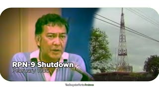 RPN-9 Shutdown [FEB-1986]