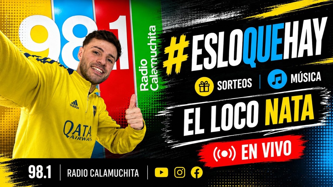 Radio en vivo #Esloquehay Por la 98.1fm #Loconata #radio