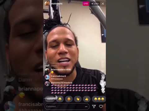 El Alfa improvisando en Inglés en vivo