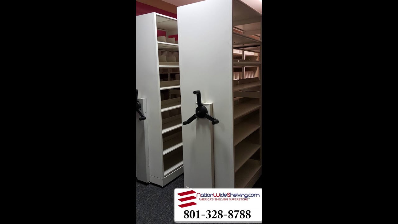 Used Mobile Shelving Salt Lake City, Utah NationWide Shelving 801