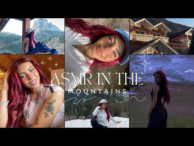 ₊˚⊹♡ AsmrVlog DOLOMITI 🥹✨🏔️