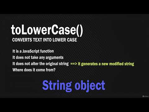 JavaScript Grandmaster 1414 Introduction to the toLowerCase function