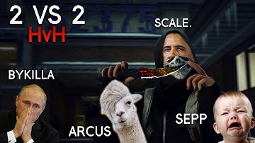 CS:GO HvH 2vs2 with bykilla, Sepp and Arcus | ev0lve.xyz