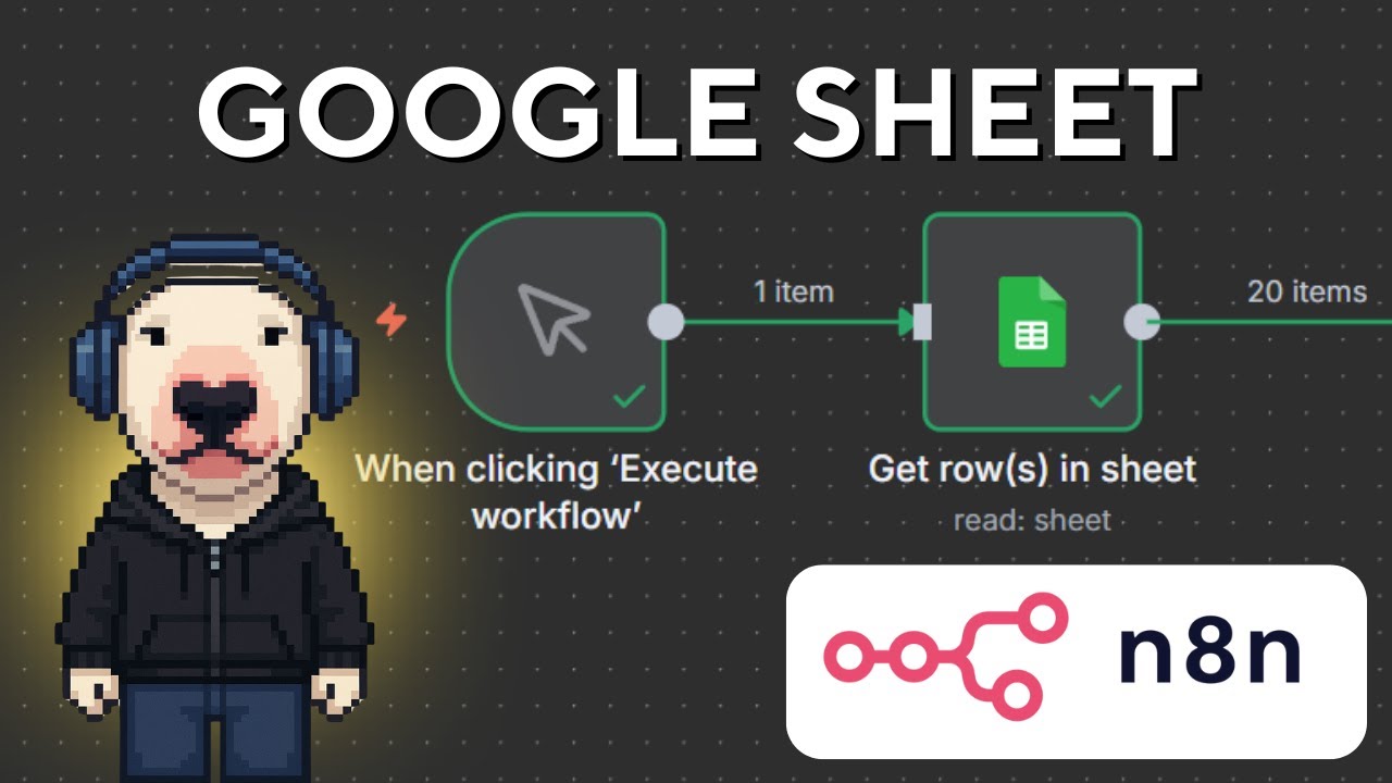 สอนเชื่อมต่อ n8n กับ Google Sheet แบบ Step by Step ปี 2025 🔥 - YouTube