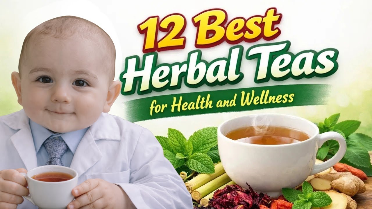 12 Best Herbal Teas for Health and Wellness - YouTube