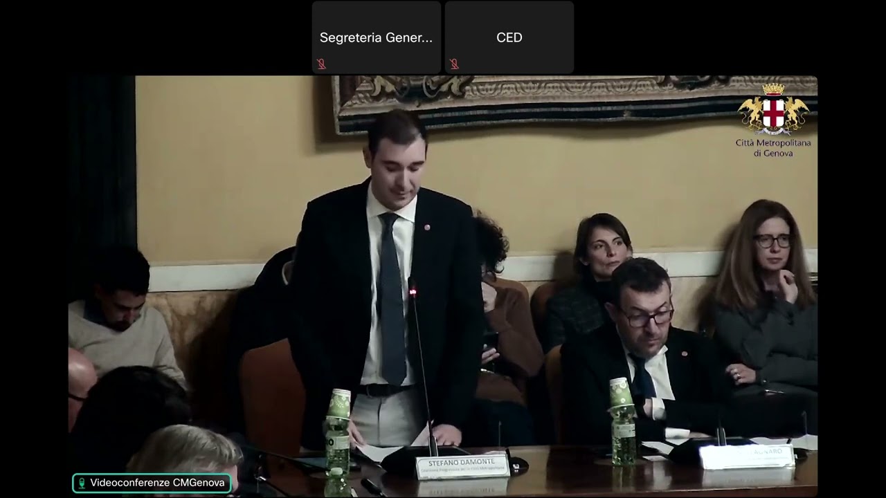 Consiglio Metropolitano di Genova del 23 dicembre 2025 ore 10 30