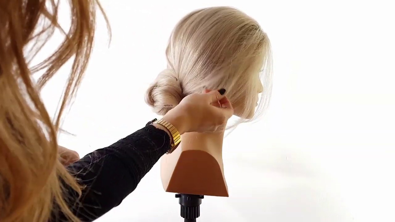 Simple Low Bun Anleitung - super einfach