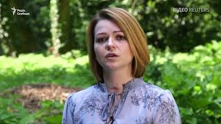 Юлія Скрипаль вперше після отруєння з’явилася перед камерами