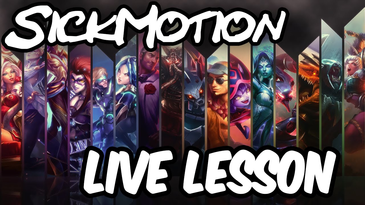 SickMotion - Toplane Irelia Lesson Commentary Live - YouTube