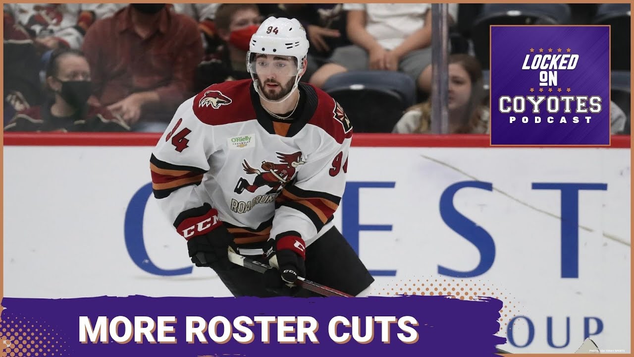 Coyotes Make More Roster Cuts Ahead of End of Preseason - YouTube