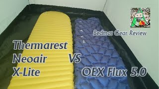 Gear Review: Bed Mat Air-Bed OEX Flux 5.0 Vs Thermarest Neoair X-Lite