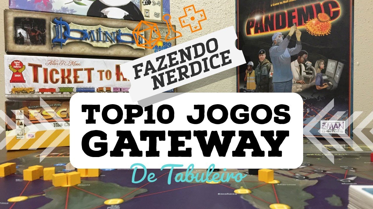 TOP 10 MELHORES JOGOS DE TABULEIRO DO MUNDO