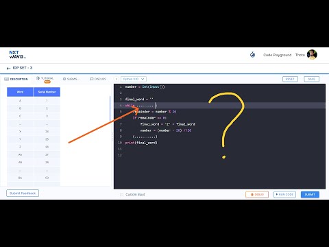 Find Word From Serial Number | python | IDP Level Series 2| Loxigraphical order