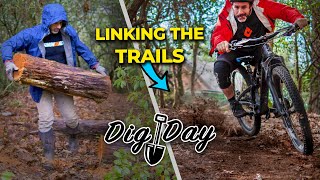 Preparing Berm Peak for a new Downhill Zone! @SethsBikeHacks