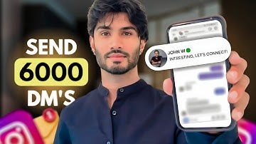 How I Send 6,000 Cold DM