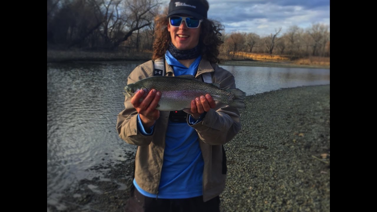 Big Rainbow Trout in Texas!? Fishing the Trinty River! YouTube