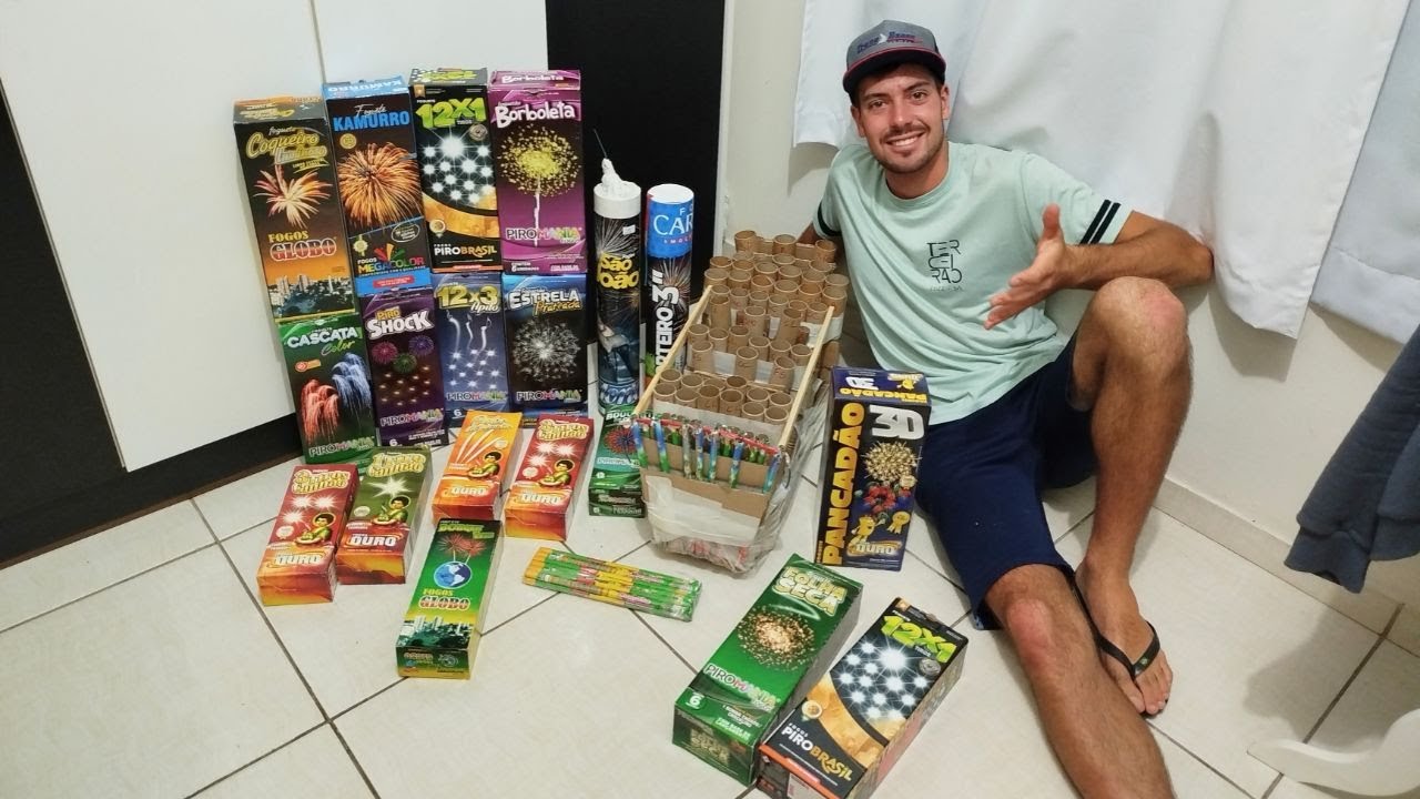 MINHA QUEIMA DE FOGOS 2025 *TORTA CASEIRA*