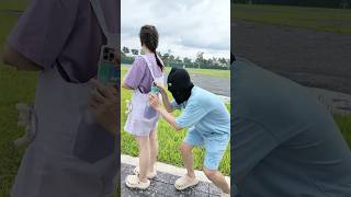 Blind Girl Saves a Stranger from Phone Thief! 👀📱| Silly Couple #shorts #inspiring #kindness