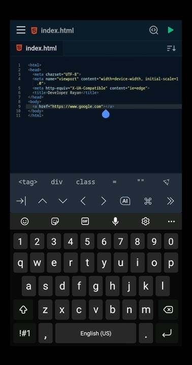 How to add link in Html #shorts #html #python #programming #flute # ...