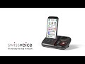 Swissvoice Teléfono Fijo Inalámbrico C50s 1GB/8GB 5´´ Dual SIM