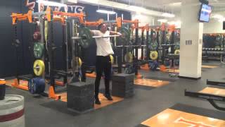 Snatch High Pull from Blocks Mid Thigh