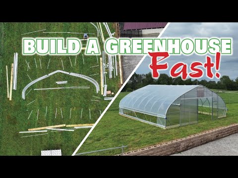 How to build a greenhouse - Scenic Acres