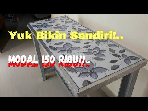 Video: Bagaimana anda membuat meja konkrit ringan?