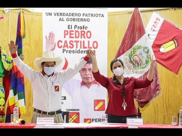 Pedro Castillo y Verónika Mendoza suscriben acuerdo político - YouTube