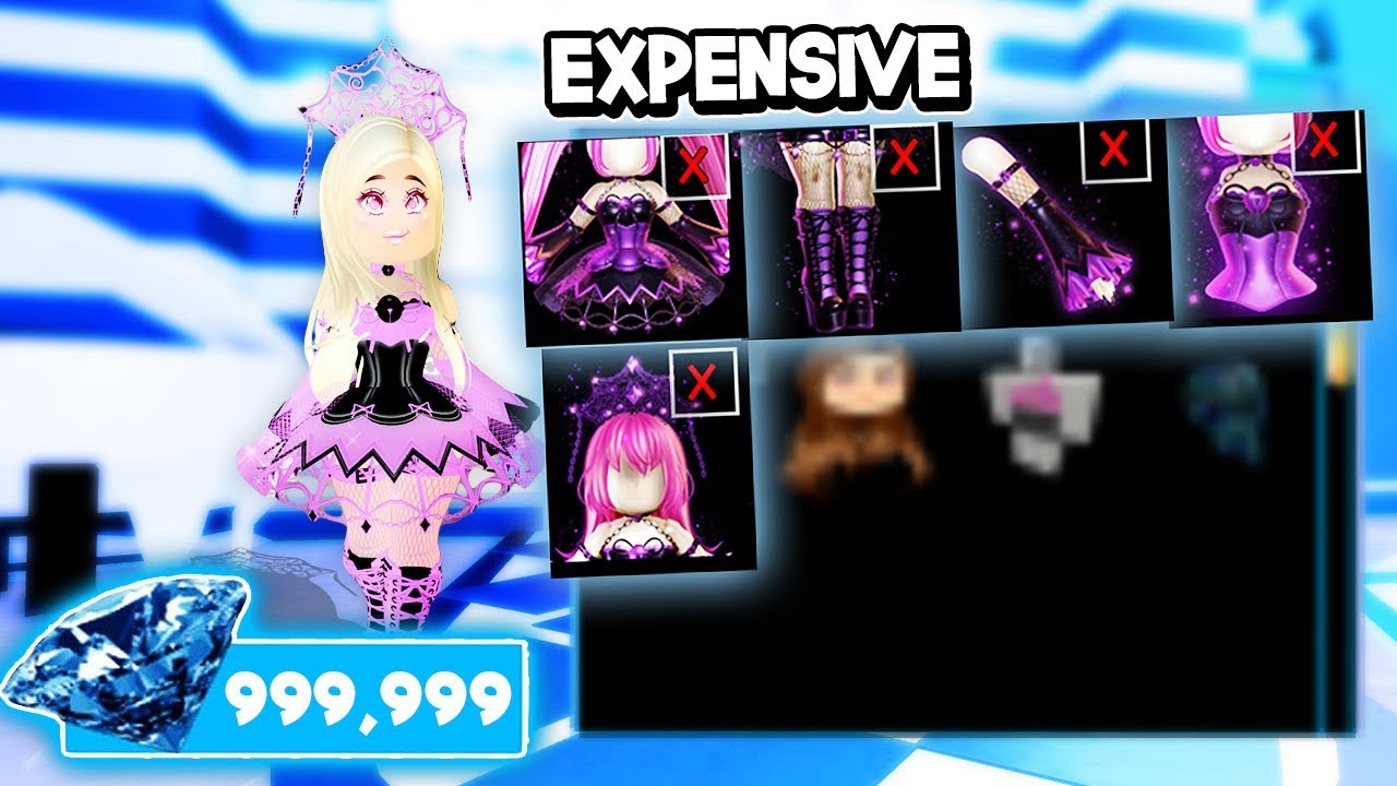 Kid Buys New 125 000 Diamond Shadow Empress Set Royale High