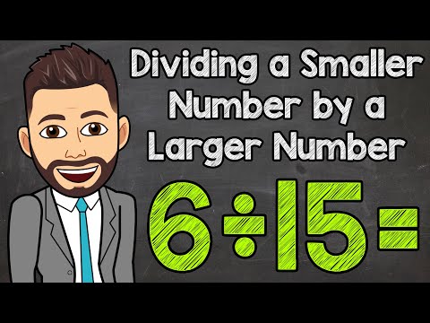 Video: How To Divide A Smaller Number By A Larger Number