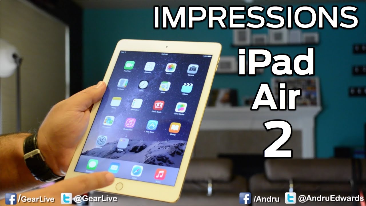 iPad Air 2 unboxing - YouTube
