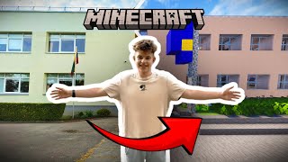 Aš Pastačiau Savo Mokyklą Minecrafte