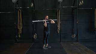 Barbell Front Rack Elbow Rotations