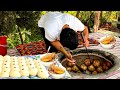 Unique taste and appearance of Uzbek samosa l The king of street food