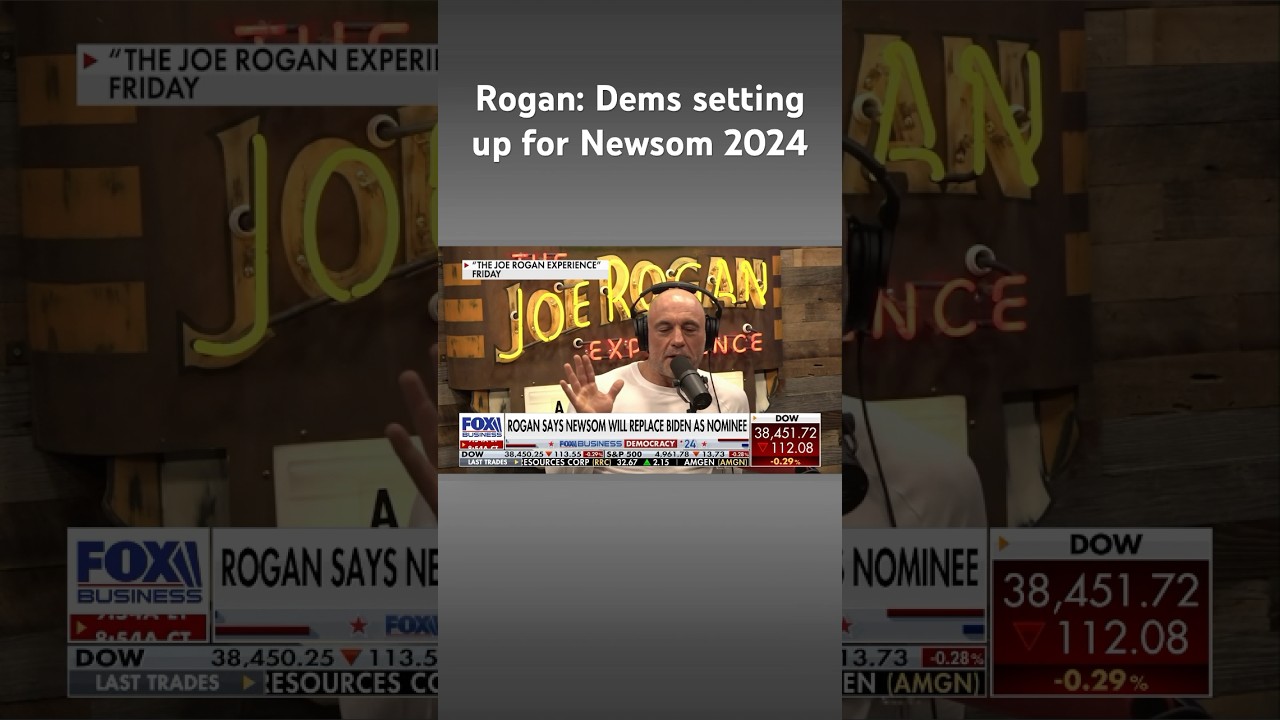 Joe Rogan speculates Democrats planning to ‘get rid of’ Biden #shorts