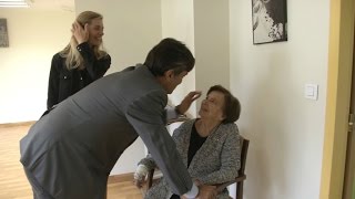 Alzheimer : rencontre avec Jacqueline, heureuse grâce à ses enfants