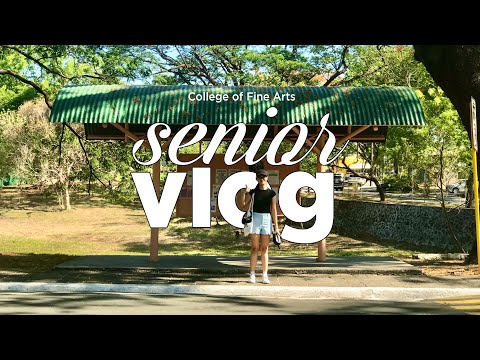 art school diaries:  🍎 my last first week of college! | UP Diliman ೀ (ft. maono)