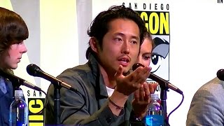 Гленн (Стивен) Говорит О Жертве Нигана На Comic Con 2016 / TheTalkingBro