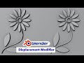 How to make beautiful things with displacement modifier in blender 30 blender 31 and blender 32