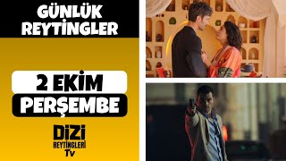 2 EKİM PERŞEMBE REYTİNG SONUÇLARI | Günlük Reytingler #30 | Halef: Köklerin Çağrısı, Veliaht.