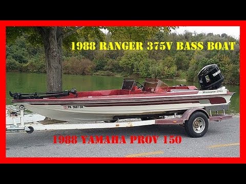 Restoring A 1988 Ranger 375v Bass Boat Youtube